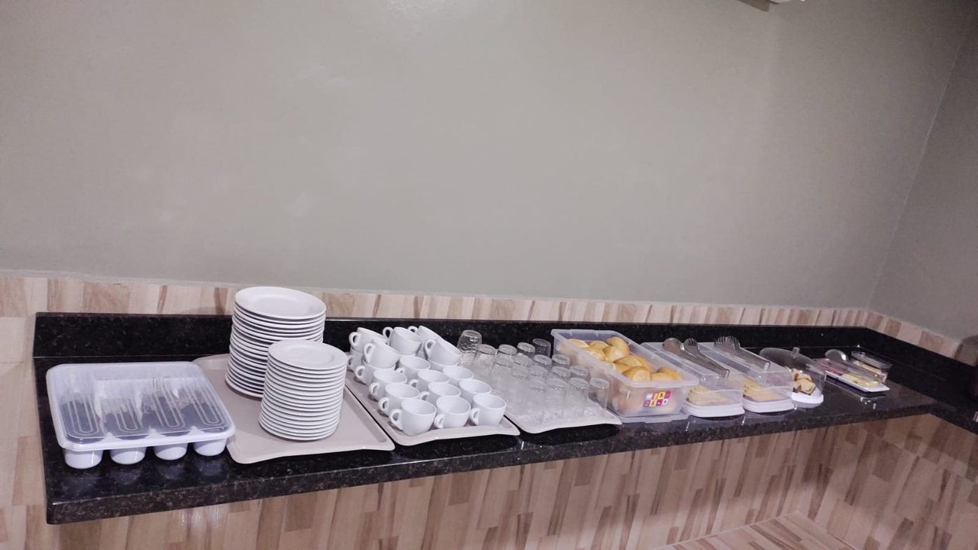 Bancada do café da manhã